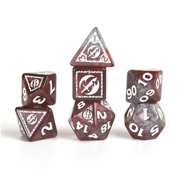 Dobókocka - D&D Adventure Dice - Fighter: Red