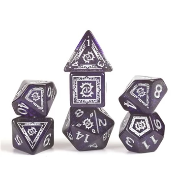 Dobókocka - D&amp;D Adventure Dice - Warlock: Purple