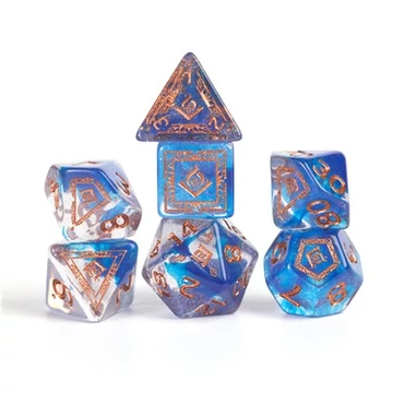 Dobókocka - D&D Adventure Dice - Wizard: Blue