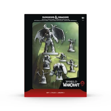 Dungeons &amp; Dragons x World of Warcraft Official Miniatures Set 1 - Előrendelés