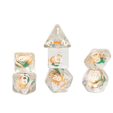 Dobókocka - Fruit Slice Dice Sets: PEACH (7 db-os szett)