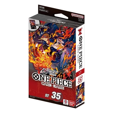 One Piece TCG - ST-35 Starter Deck - Red/Black Sabo
