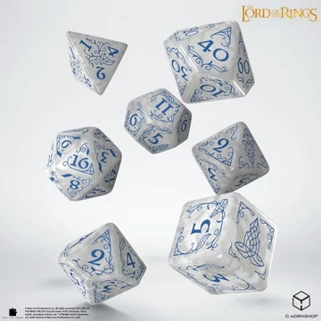 Dobókocka - The Lord of the Rings: Rivendell Dice Set - Stone (7 db-os szett)