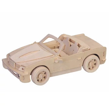 3D puzzle sportautó