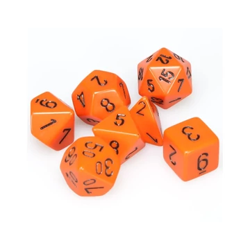 Chessex Opaque Orange black