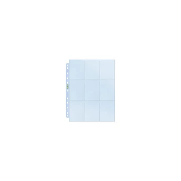 UP - Silver 9-Pocket Pages (11 Hole)