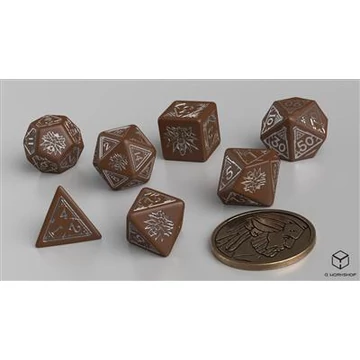 Dobókocka - The Witcher Dice Set Geralt - The Roach's companion