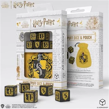 Hufflepuff Dice &amp; Pouch