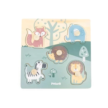 Fogantyús puzzle - állatok (PolarB)