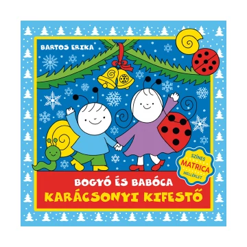 Bogyó és Babóca karácsonyi kifestő