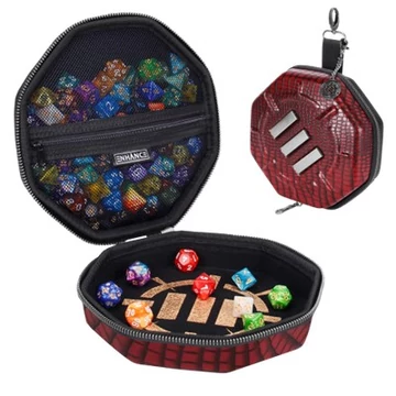 ENHANCE Tabletop RPGs Dice Tray &amp; Case Collector's Edition (Red)