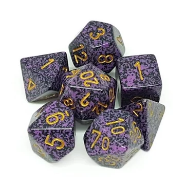 Dobókocka - Chessex Speckled Hurricane (7 db-os szett)