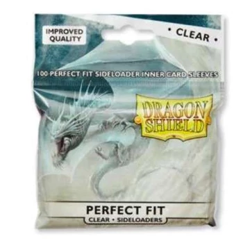 Standard Perfect Fit Sideloading Sleeves - Clear Clear (100 Sleeves)