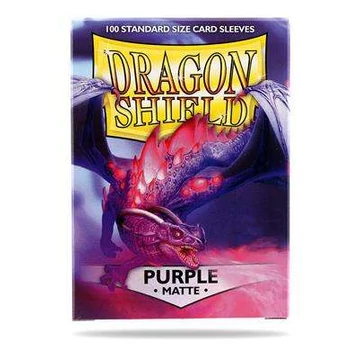 Standard Sleeves - Matte Purple (100 Sleeves)