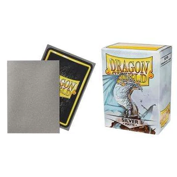 Standard Sleeves - Matte Silver (100 Sleeves)