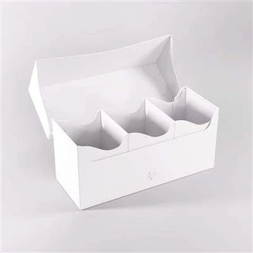 Pakli tartó - Gamegenic - Triple Deck Holder 300+ XL - White