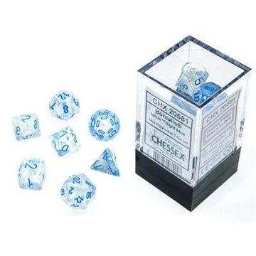 Borealis Mini-Polyhedral Icicle light blue