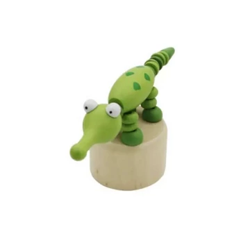 Nyomogatós figura - krokodil