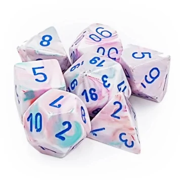 Chessex Festive Pop Art blue