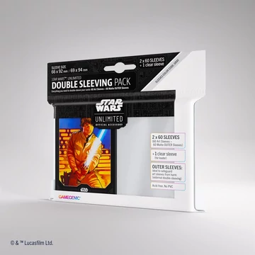 Gamegenic - Star Wars Unlimited Art Sleeves Double Sleeving Pack - Luke Skywalker