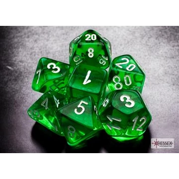 Translucent Mini-Polyhedral Green white