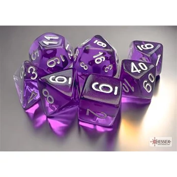 Translucent Mini-Polyhedral Purple white