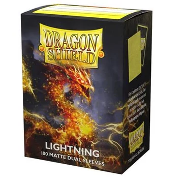 Dual Matte Sleeves - Lightning 'Ailia' (100 Sleeves)