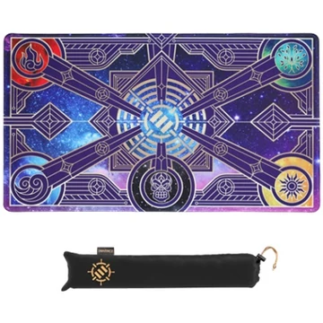 ENHANCE Trading Card Games TCG Playmat with Stitched Edges (Stars)