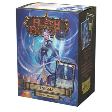 Flesh &amp; Blood Matte Art Sleeves - Enigma (100 Sleeves)