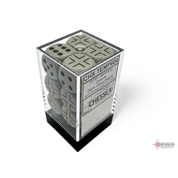 WW2 dice German Opaque Dark Grey black