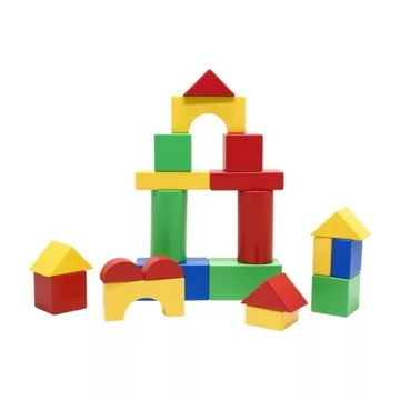 22 db-os, építőkocka készlet (5 cm)