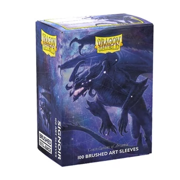 Dragon Shield Standard size Brushed Art Sleeves - Constellations Signoir (100 Sleeves)