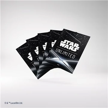 Unlimited Art Sleeves - Card Back Black