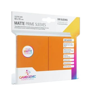 Gamegenic - Matte Prime Sleeves Orange
