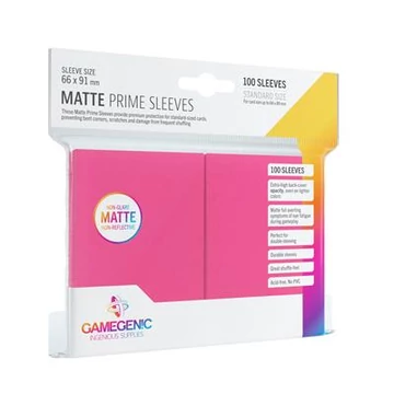 Gamegenic - Matte Prime Sleeves Pink