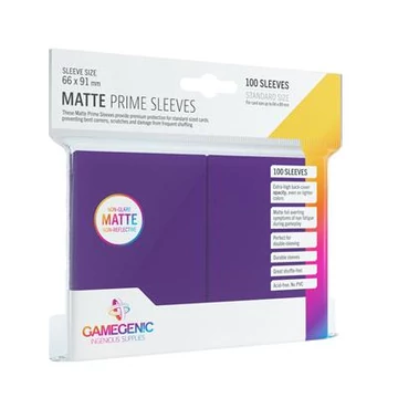 Gamegenic - Matte Prime Sleeves Purple