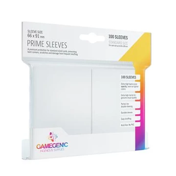 Gamegenic - Prime Sleeves White