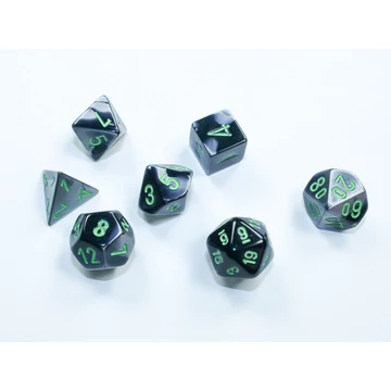 Gemini® Mini-Polyhedral Black-Grey green