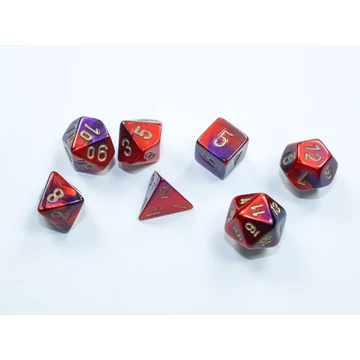 Gemini® Mini-Polyhedral Purple-Red gold