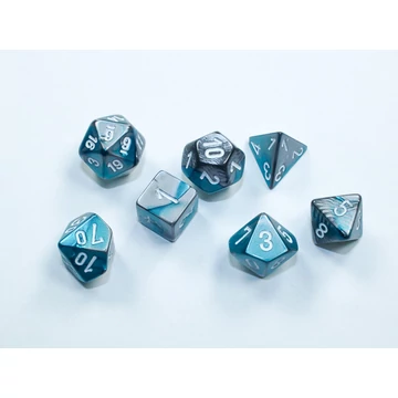 Gemini® Mini-Polyhedral Steel-Teal White