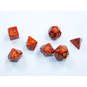 Scarab Mini-Polyhedral Scarlet gold