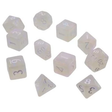 Dobókocka - Ultra Pro - Eclipse 11 - Arctic White (11 db-os szett)