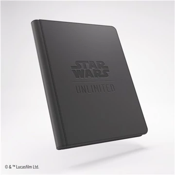 Star Wars Unlimited Zip-Up Album 18-Pocket - Black