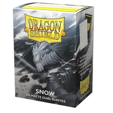 Dual Matte Sleeves - Snow 'Nirin' (100 Sleeves)