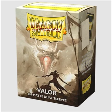 Matte Dual Sleeves - Valor (100 Sleeves)