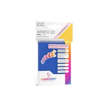 PRIME Japanese Sized Sleeves Blue (60 Sleeves)