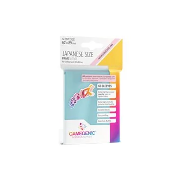 PRIME Japanese Sized Sleeves Clear (60 Sleeves)