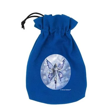 Anne Stokes Dice Pouch Snow Fairy