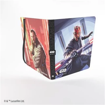 Unlimited 18-Pocket Album - Qui-Gon Jinn Darth Maul