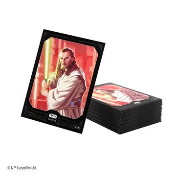 Unlimited Premium Art Sleeves - Qui-Gon Jinn